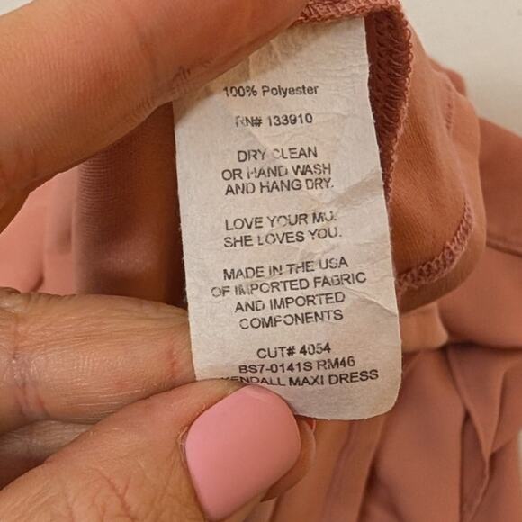 Show Me Your Mumu Rustic Mauve Kendall Maxi Dress Small - Picture 4 of 4